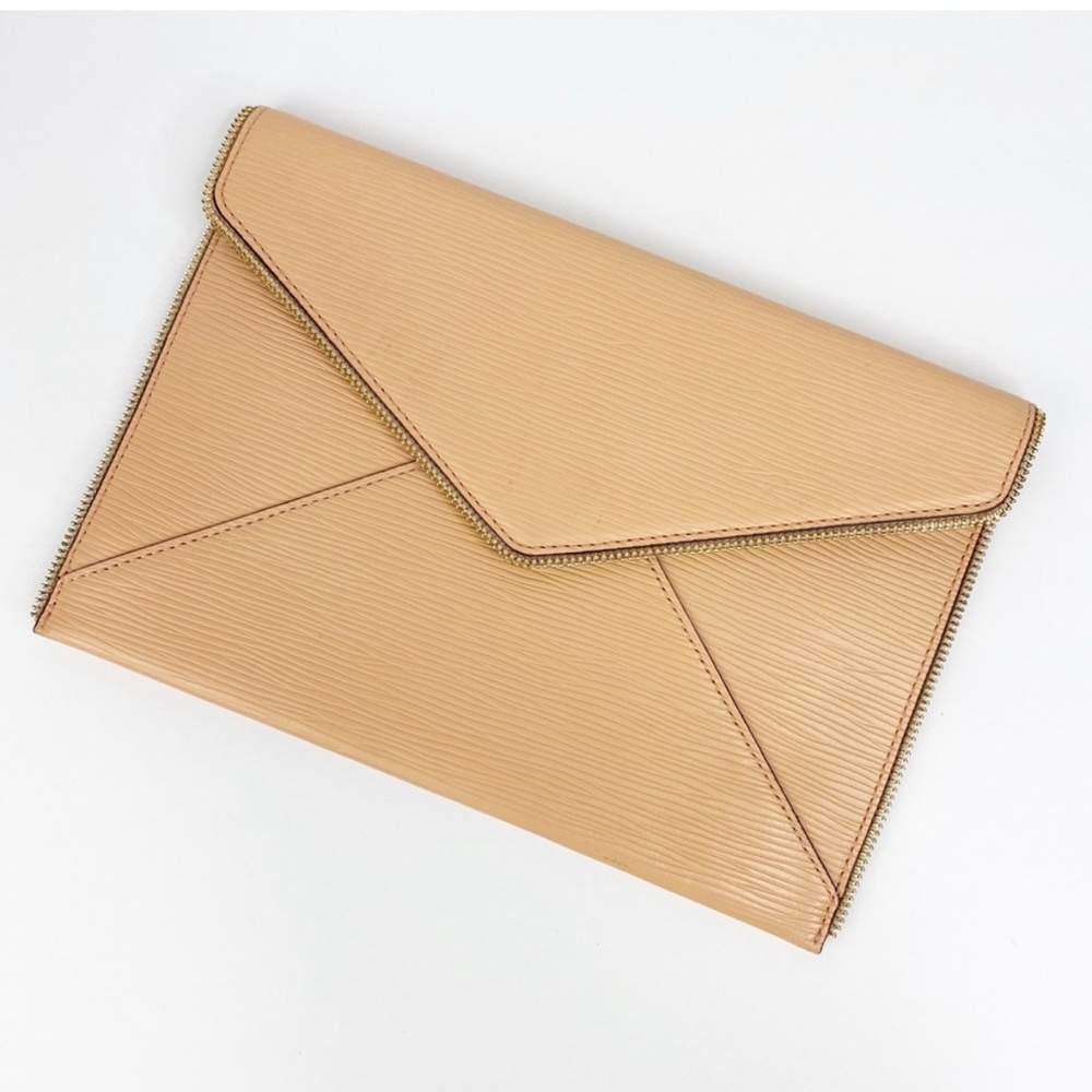 Rebecca Minkoff Envelope Leo Clutch Peach